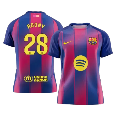 ROONY #28 Barcelona Jersey 2025/26 Home - ijersey