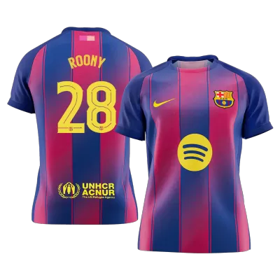 ROONY #28 Barcelona Jersey 2025/26 Home - UCL - ijersey