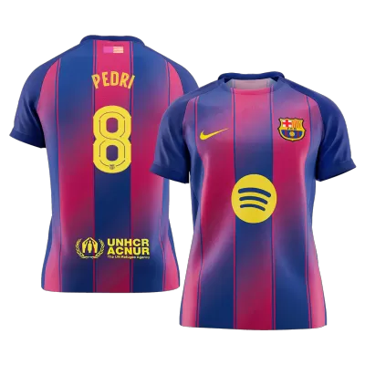 PEDRI #8 Barcelona Jersey 2025/26 Home - UCL - ijersey