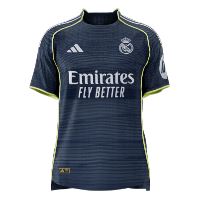 Real Madrid Jersey 2025/26 Player Version Away - ijersey