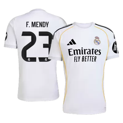 F.MENDY #23 Real Madrid Jersey 2025/26 Home - ijersey