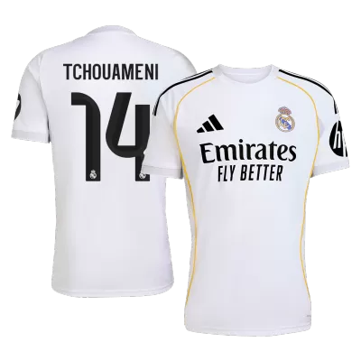 TCHOUAMENI #14 Real Madrid Jersey 2025/26 Home - ijersey