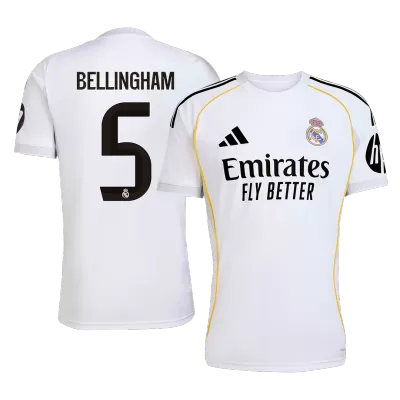 BELLINGHAM #5 Real Madrid Jersey 2025/26 Home - ijersey