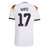 WIRTZ #17 Germany Jersey 2026 Player Version Home World Cup - ijersey