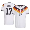 WIRTZ #17 Germany Jersey 2026 Player Version Home World Cup - ijersey
