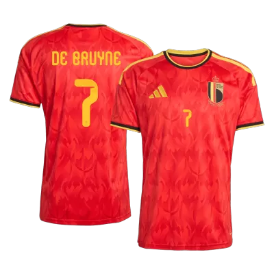 DE BRUYNE #7 Belgium Jersey 2026 Home World Cup - ijersey