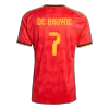 DE BRUYNE #7 Belgium Jersey 2026 Home World Cup - ijersey