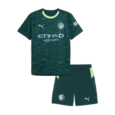 Youth Manchester City Jersey Kit 2025/26 - ijersey
