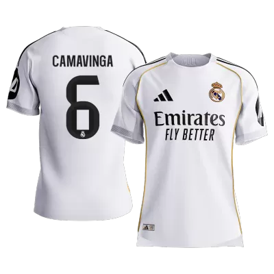 CAMAVINGA #6 Real Madrid Jersey 2025/26 Player Version Home - ijersey