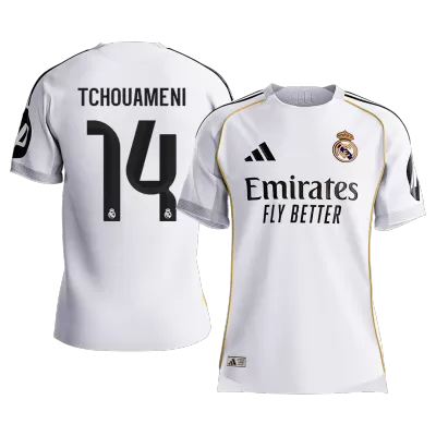 TCHOUAMENI #14 Real Madrid Jersey 2025/26 Player Version Home - ijersey