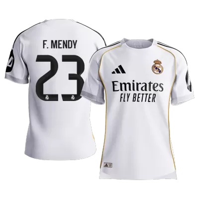 F.MENDY #23 Real Madrid Jersey 2025/26 Player Version Home - ijersey