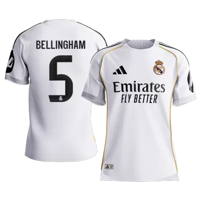 BELLINGHAM #5 Real Madrid Jersey 2025/26 Player Version Home - ijersey