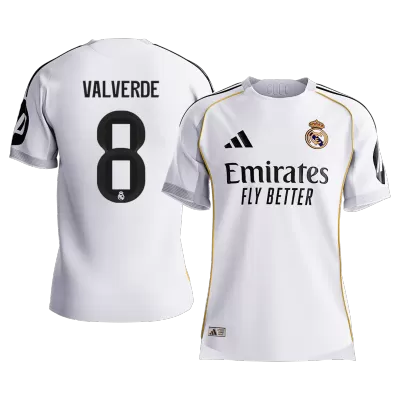 VALVERDE #8 Real Madrid Jersey 2025/26 Player Version Home - ijersey