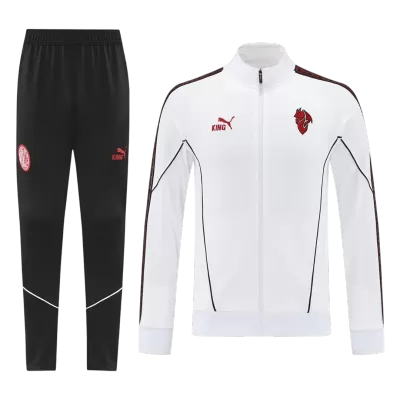 AC Milan Jacket Tracksuit 2025/26 - White - ijersey
