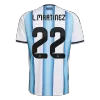 L.MARTÍNEZ #22 Argentina Jersey 2026 Home World Cup - ijersey