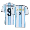 J.ÁLVAREZ #9 Argentina Jersey 2026 Player Version Home World Cup - ijersey