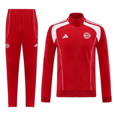 Bayern Munich Jacket Tracksuit 2025/26 - Red - ijersey