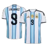 J.ÁLVAREZ #9 Argentina Jersey 2026 Home World Cup - ijersey