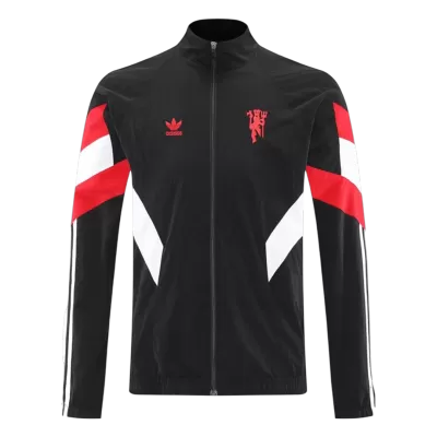 Manchester United Windbreaker Jacket 2025/26 - Black - ijersey