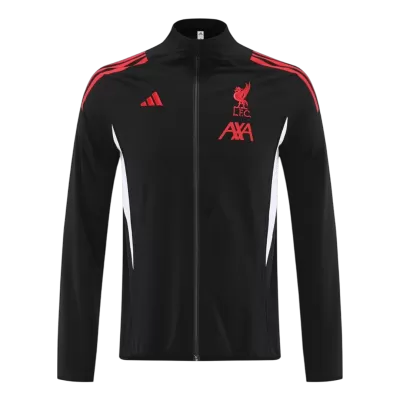Liverpool Windbreaker Jacket 2025/26 - Black - ijersey