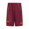 Roma Soccer Shorts 2025/26 Home - ijersey