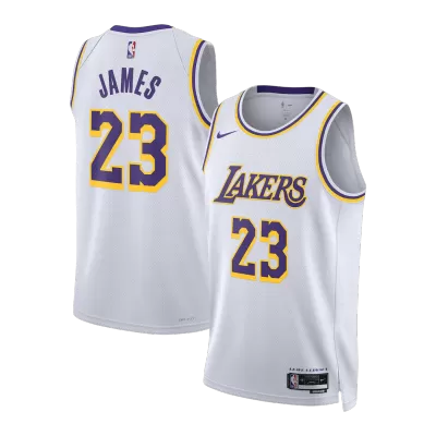 James #23 Los Angeles Lakers NBA Jersey - Association Edition - ijersey