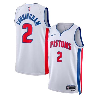 Cunningham #2 Detroit Pistons NBA Jersey - Association Edition - ijersey