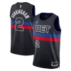 Cunningham #2 Detroit Pistons NBA Jersey - Statement Edition - ijersey