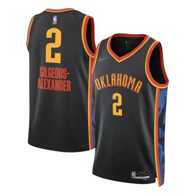 Gilgeous-Alexander #2 Oklahoma City Thunder NBA Jersey - City Edition - ijersey