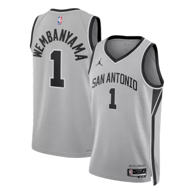 Wembanyama #1 San Antonio Spurs NBA Jersey - Statement Edition - ijersey