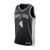 Fox #4 San Antonio Spurs NBA Jersey - Icon Edition - ijersey