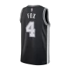 Fox #4 San Antonio Spurs NBA Jersey - Icon Edition - ijersey