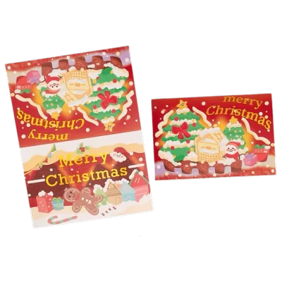 Custom Christmas Card – Gingerbread House – Personalized Message - ijersey