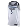 EDWAROS #5 Minnesota Timberwolves NBA Jersey 2026 - Association Edition - ijersey