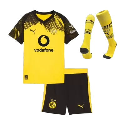 Youth Borussia Dortmund Jersey Whole Kit 2025/26 Home - ijersey