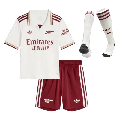 Youth Arsenal Jersey Whole Kit 2025/26 Third - ijersey