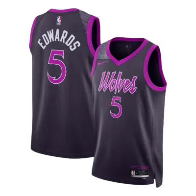 EDWAROS #5 Minnesota Timberwolves NBA Jersey 2026 - City Edition - ijersey