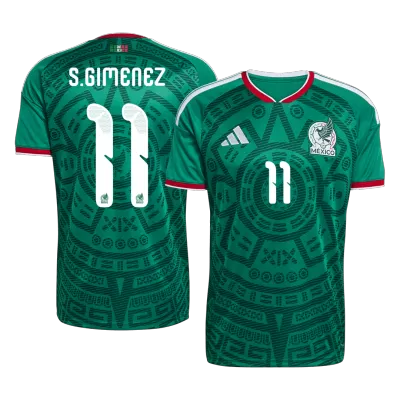 S.GIMENEZ #11 Mexico Jersey 2026 Home World Cup - ijersey