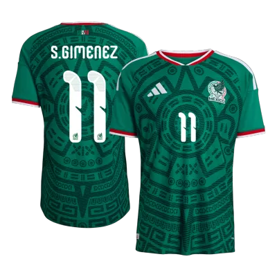 S.GIMENEZ #11 Mexico Jersey 2026 Player Version Home World Cup - ijersey