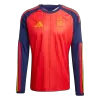 Spain Home Jersey 2026 - Long Sleeve World Cup - ijersey