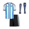 Youth Argentina Jersey Whole Kit 2025/26 Home - ijersey