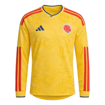 Colombia Home Jersey 2026 - Long Sleeve World Cup - ijersey