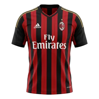 AC Milan Jersey 2013/14 Home Retro - ijersey