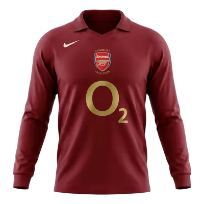 Arsenal Jersey 2005/06 Home Retro - Long Sleeve - ijersey