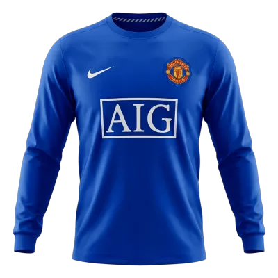 Manchester United Jersey 2008/09 Third Retro - Long Sleeve - ijersey