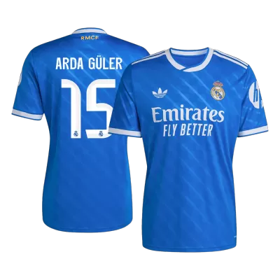 ARDA GÜLER #15 Real Madrid Jersey 2025/26 Third Away - ijersey