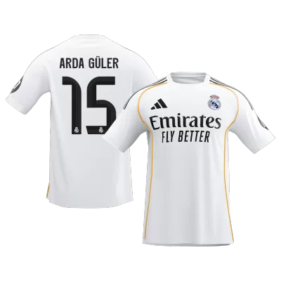 ARDA GÜLER #15 Real Madrid Jersey 2025/26 Home - ijersey
