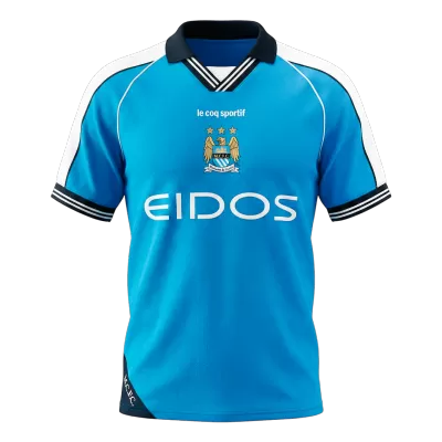 Manchester City Jersey 1999/01 Home Retro - ijersey