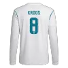 KROOS #8 Real Madrid Jersey 2017/18 Home Retro - Long Sleeve - ijersey