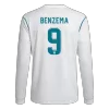 BENZEMA #9 Real Madrid Jersey 2017/18 Home Retro - Long Sleeve - ijersey